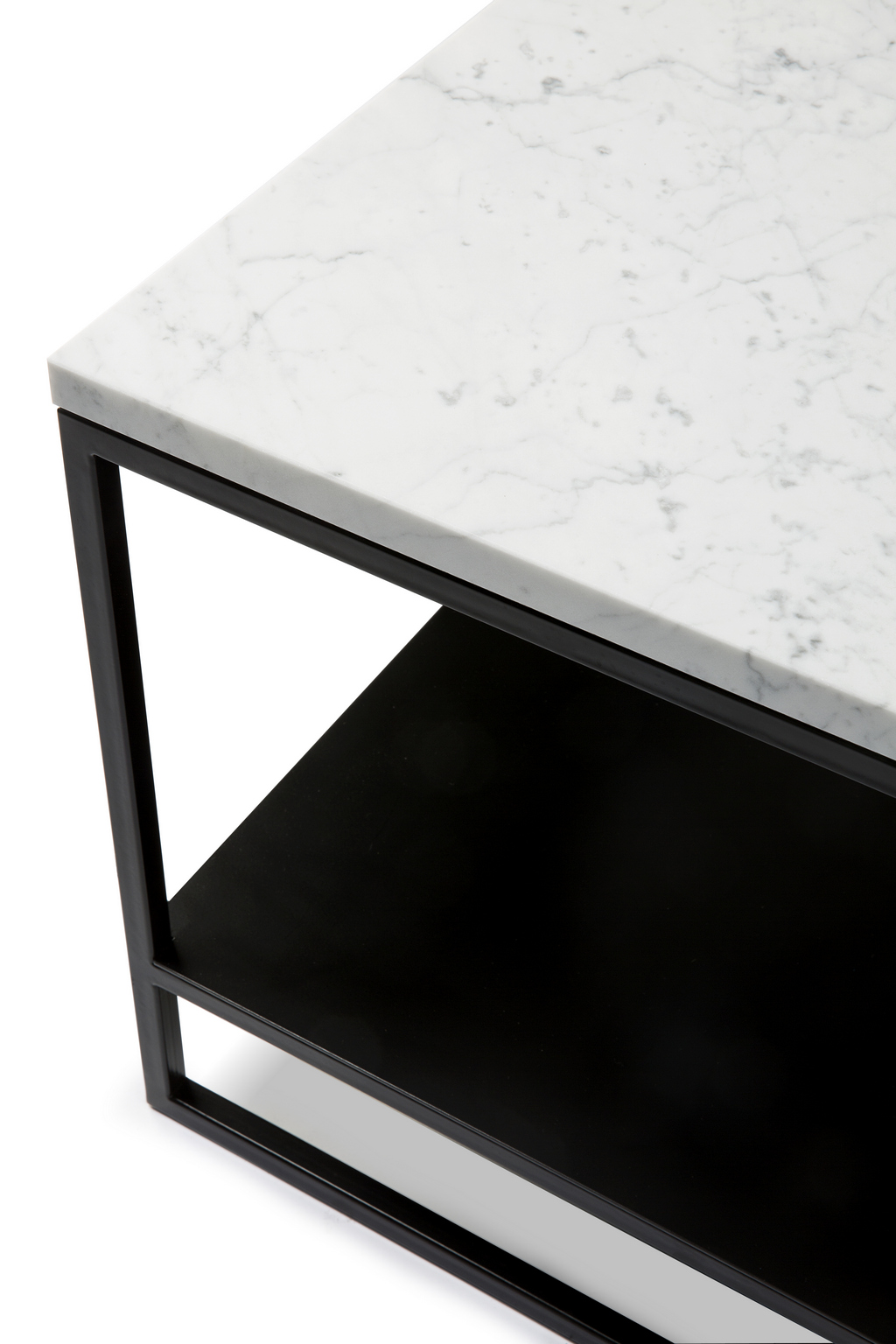 White Stone Coffee Table Rectangle In this project from